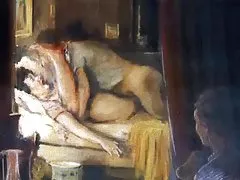 Dominação lésbica de uma beleza sexo oral selvagem sobre a outra